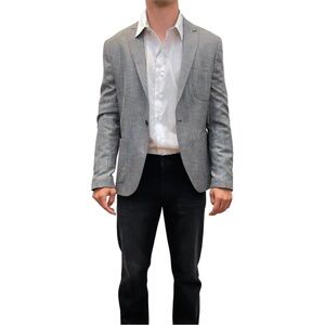 Men's Gray Blazer by Luxe Levels NWT SZ M 38